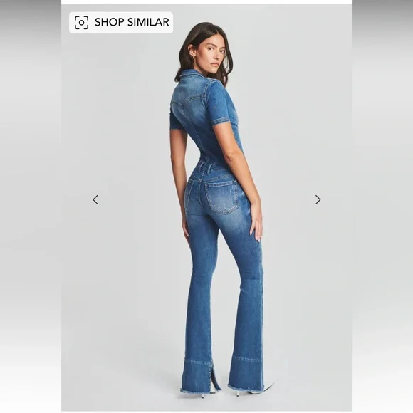 NWT SER.O.YA Fallon Jumpsuit in Bayside - Picture 5 of 11